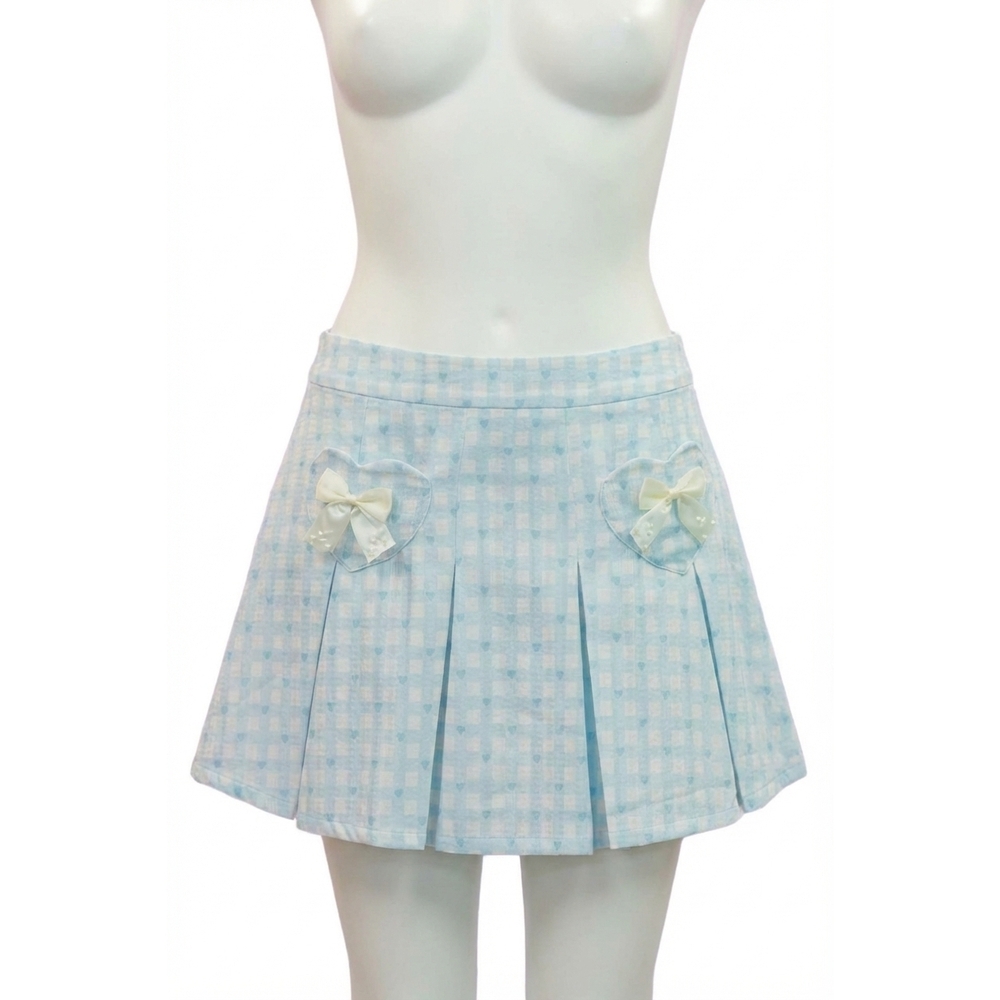 NEW KESTAN cora skirt in blue